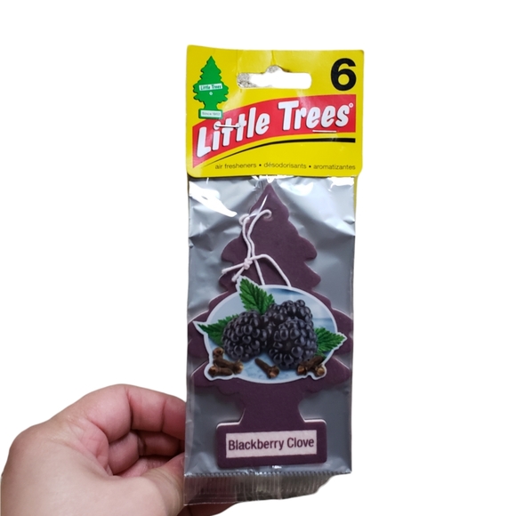 Little Trees Blackberry Clove Air Freshners 6pk - Picture 1 of 2